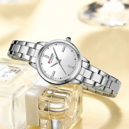 Original Quartz Watch for Women Fashion Elegant Ladies Watches Stainless Steel Waterproof Women's Wristwatch - Checkouts USA
