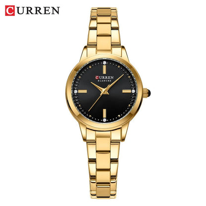 Original Quartz Watch for Women Fashion Elegant Ladies Watches Stainless Steel Waterproof Women's Wristwatch - Checkouts USA