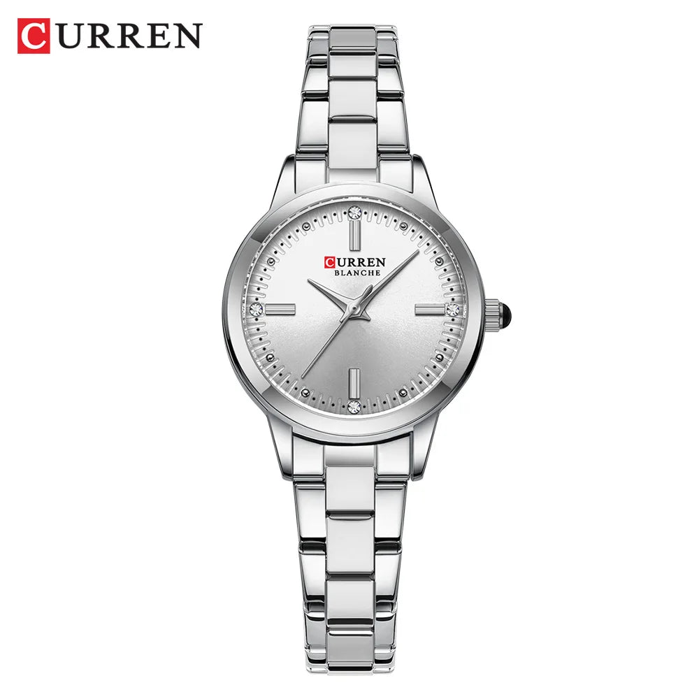 Original Quartz Watch for Women Fashion Elegant Ladies Watches Stainless Steel Waterproof Women's Wristwatch - Checkouts USA