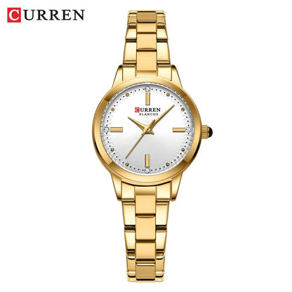 Original Quartz Watch for Women Fashion Elegant Ladies Watches Stainless Steel Waterproof Women's Wristwatch - Checkouts USA