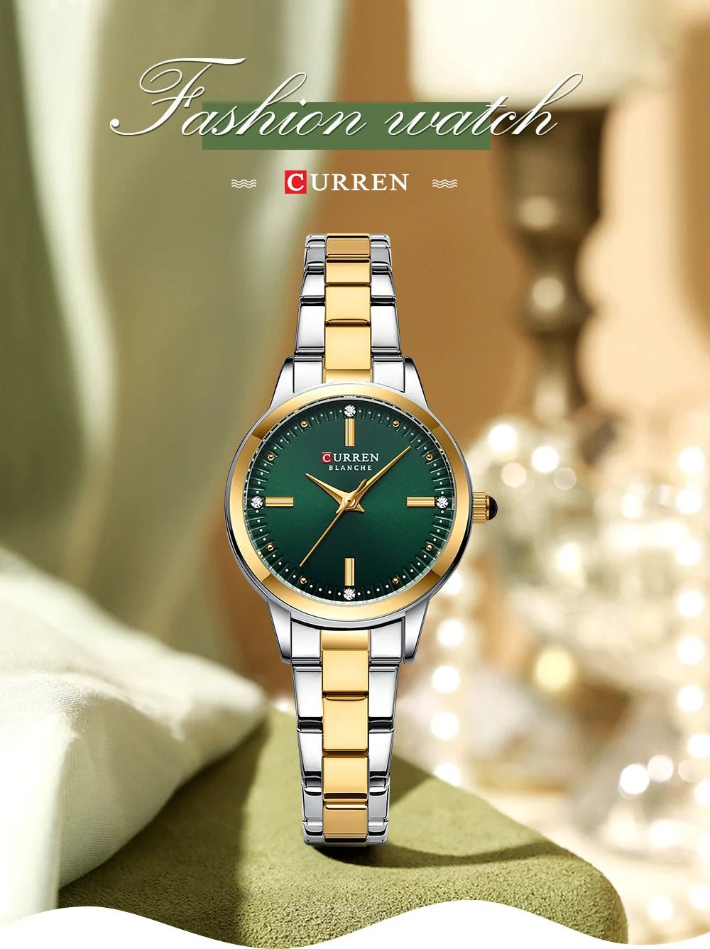 Original Quartz Watch for Women Fashion Elegant Ladies Watches Stainless Steel Waterproof Women's Wristwatch - Checkouts USA
