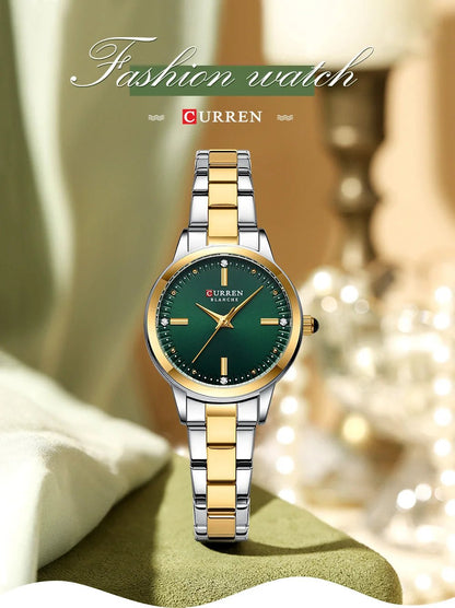 Original Quartz Watch for Women Fashion Elegant Ladies Watches Stainless Steel Waterproof Women's Wristwatch - Checkouts USA