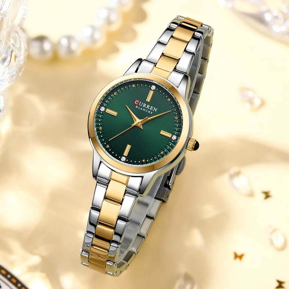 Original Quartz Watch for Women Fashion Elegant Ladies Watches Stainless Steel Waterproof Women's Wristwatch - Checkouts USA
