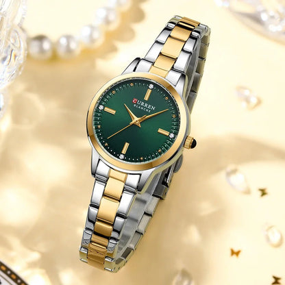 Original Quartz Watch for Women Fashion Elegant Ladies Watches Stainless Steel Waterproof Women's Wristwatch - Checkouts USA