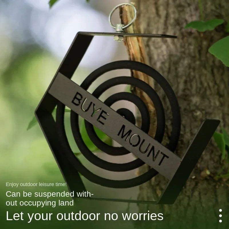 Outdoor Mosquito Coil Tray Camping Tools Tourist Hiking Mosquito Coil Holder Camping Supplies Hanging Mosquito Coil Holder - Checkouts UK