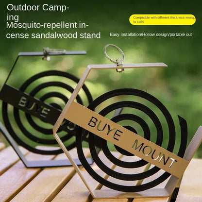Outdoor Mosquito Coil Tray Camping Tools Tourist Hiking Mosquito Coil Holder Camping Supplies Hanging Mosquito Coil Holder - Checkouts UK