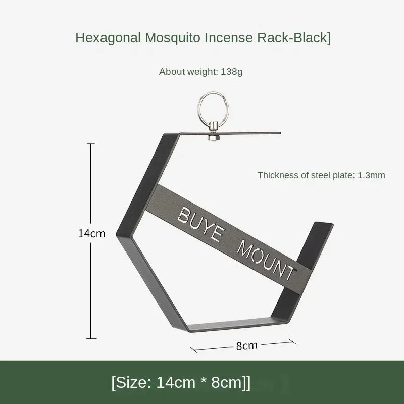 Outdoor Mosquito Coil Tray Camping Tools Tourist Hiking Mosquito Coil Holder Camping Supplies Hanging Mosquito Coil Holder - Checkouts UK