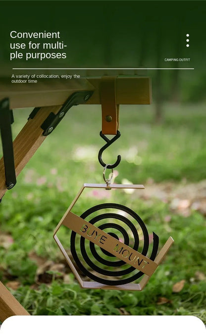 Outdoor Mosquito Coil Tray Camping Tools Tourist Hiking Mosquito Coil Holder Camping Supplies Hanging Mosquito Coil Holder - Checkouts UK