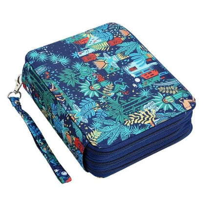 Oxford cloth stationery 78 hole art painting colored pencil storage bag sketching storage pen - Checkouts USA