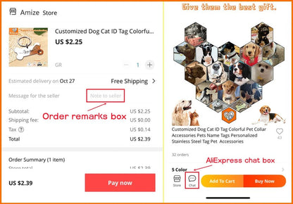 Personalized Pet Dog Tag Shiny Steel Free Engraving Kitten Puppy Anti - lost Collars Nameplate for Dog Address Tag Pet Accessoires - Furbury