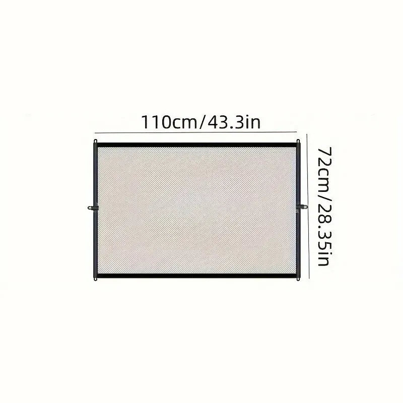 Pet Dog Barrier Fences with Hook Pet Isolated Network New Folding Breathable Mesh Stairs Gate Dog Safety Fence Pet Products - Checkouts UK