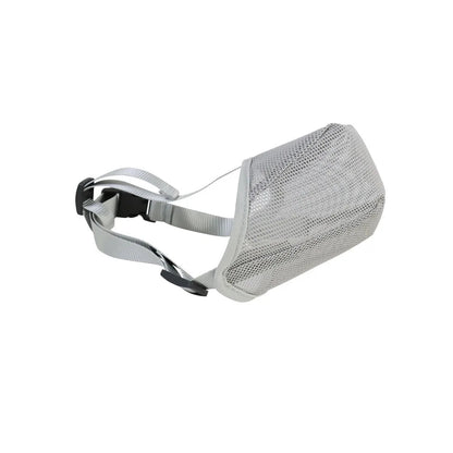 Pet Dog Muzzles Adjustable Breathable Dog Mouth Cover Anti Bark Bite Mesh Dogs Mouth Muzzle Mask For Dogs Long Mouth Doggy Use - Checkouts UK