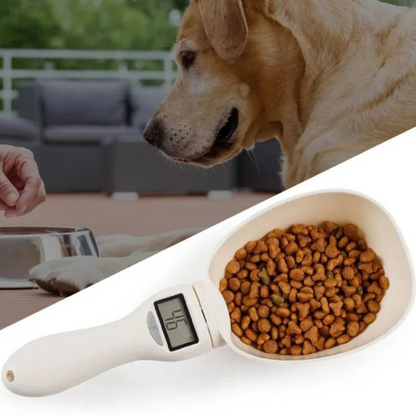Pet Food Measuring Scoop Electronic Dog Cat Food Measuring Cup Digital Spoon Scale Kitchen Food Scale with LED Display - Checkouts UK