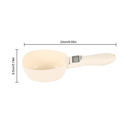 Pet Food Measuring Scoop Electronic Dog Cat Food Measuring Cup Digital Spoon Scale Kitchen Food Scale with LED Display - Checkouts UK