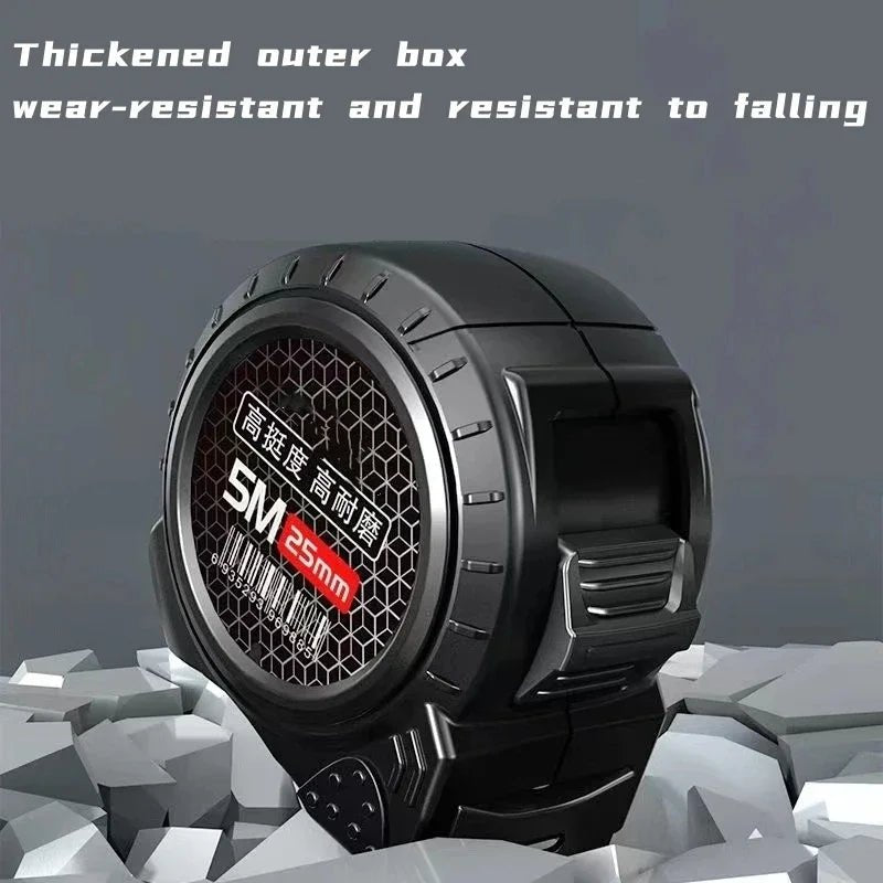 Portable High - precision Measuring tape Thickened Wear - resistant Telescopic Tape Measure 3M5M7.5M10M household Measuring tools - Checkouts UK