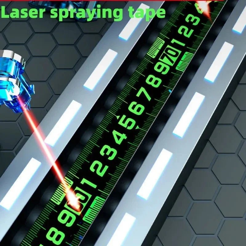 Portable High - precision Measuring tape Thickened Wear - resistant Telescopic Tape Measure 3M5M7.5M10M household Measuring tools - Checkouts UK