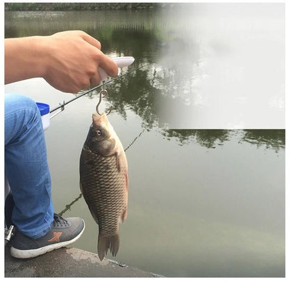 Portable Scale Digital LCD Display 110lb/50kg Electronic Luggage Hanging Suitcase Travel Weighs Baggage Fishing Scale with Hook - Checkouts UK