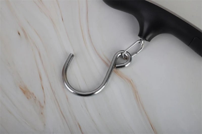 Portable Scale Digital LCD Display 110lb/50kg Electronic Luggage Hanging Suitcase Travel Weighs Baggage Fishing Scale with Hook - Checkouts UK