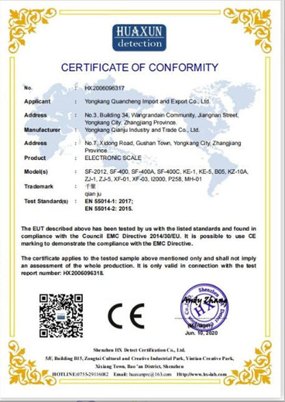 Portable Scale Digital LCD Display 110lb/50kg Electronic Luggage Hanging Suitcase Travel Weighs Baggage Fishing Scale with Hook - Checkouts UK