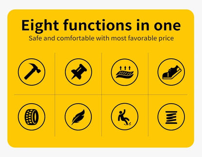 Rotary button new safety shoes for men, anti - impact and anti - piercing work shoes, fashionable men's sports shoes, and safety pro - Checkouts USA