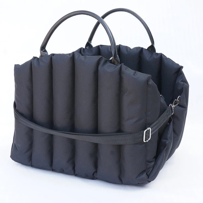 Safe Car Dog Carrier Bags , Kennel Bag for Small Dog Cat Travel, Portable Puppy Carrier Tote Pet Travel Bed - Furbury