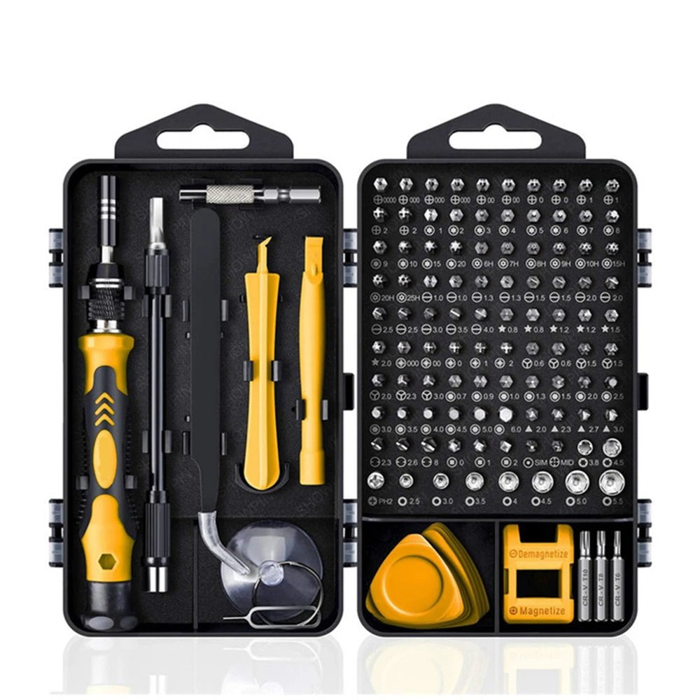 Screwdriver Set Magnetic Torx Phillips Screw Bit Kit WOZOBUY With Electrical Driver Remover Wrench Repair Phone PC Tools - Checkouts UK