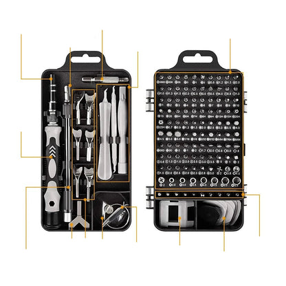 Screwdriver Set Magnetic Torx Phillips Screw Bit Kit WOZOBUY With Electrical Driver Remover Wrench Repair Phone PC Tools - Checkouts UK