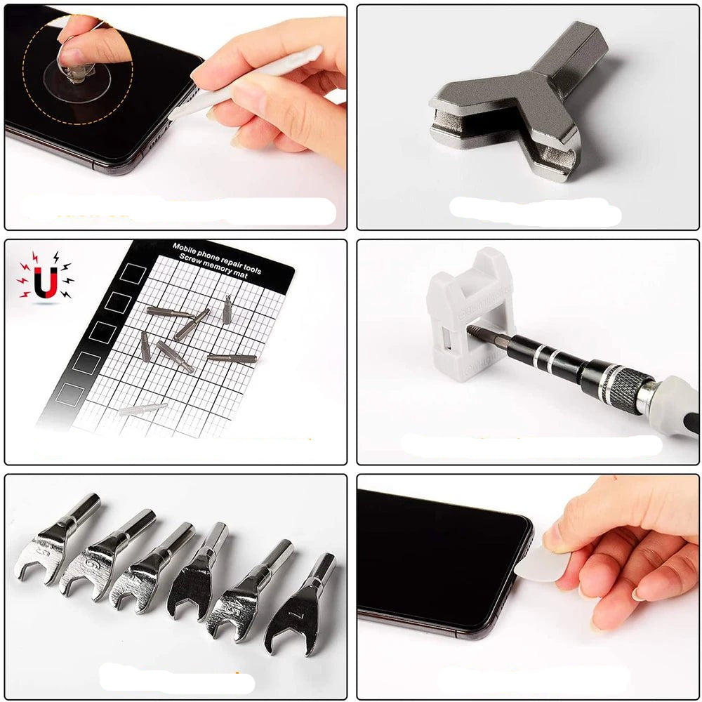 Screwdriver Set Magnetic Torx Phillips Screw Bit Kit WOZOBUY With Electrical Driver Remover Wrench Repair Phone PC Tools - Checkouts UK