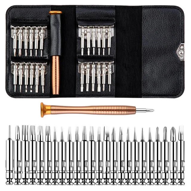 Screwdriver Set Magnetic Torx Phillips Screw Bit Kit WOZOBUY With Electrical Driver Remover Wrench Repair Phone PC Tools - Checkouts UK
