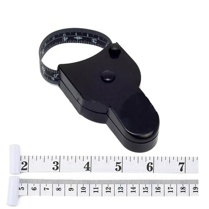 Self - tightening Body Measuring Tape Ruler 150cm/60 Inch Sewing Tailor Dressmaking Measure Ruler Meter Film for Waist Chest Legs - Checkouts UK
