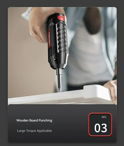 Small And Powerful Battery Screwdriver Rechargeable 4.2V 6Nm 1300mAh 250rpm Screwdrivers Electric Screw Driver Screwdriver Set - Checkouts USA