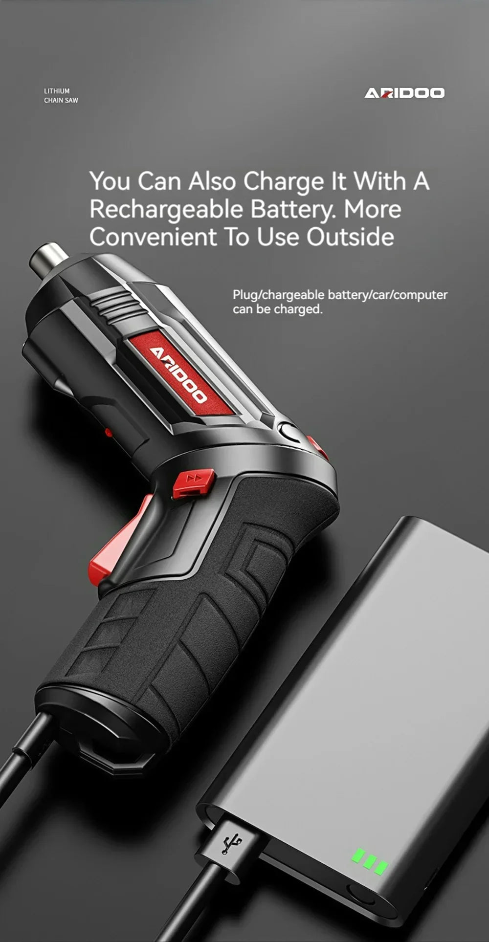 Small And Powerful Battery Screwdriver Rechargeable 4.2V 6Nm 1300mAh 250rpm Screwdrivers Electric Screw Driver Screwdriver Set - Checkouts USA