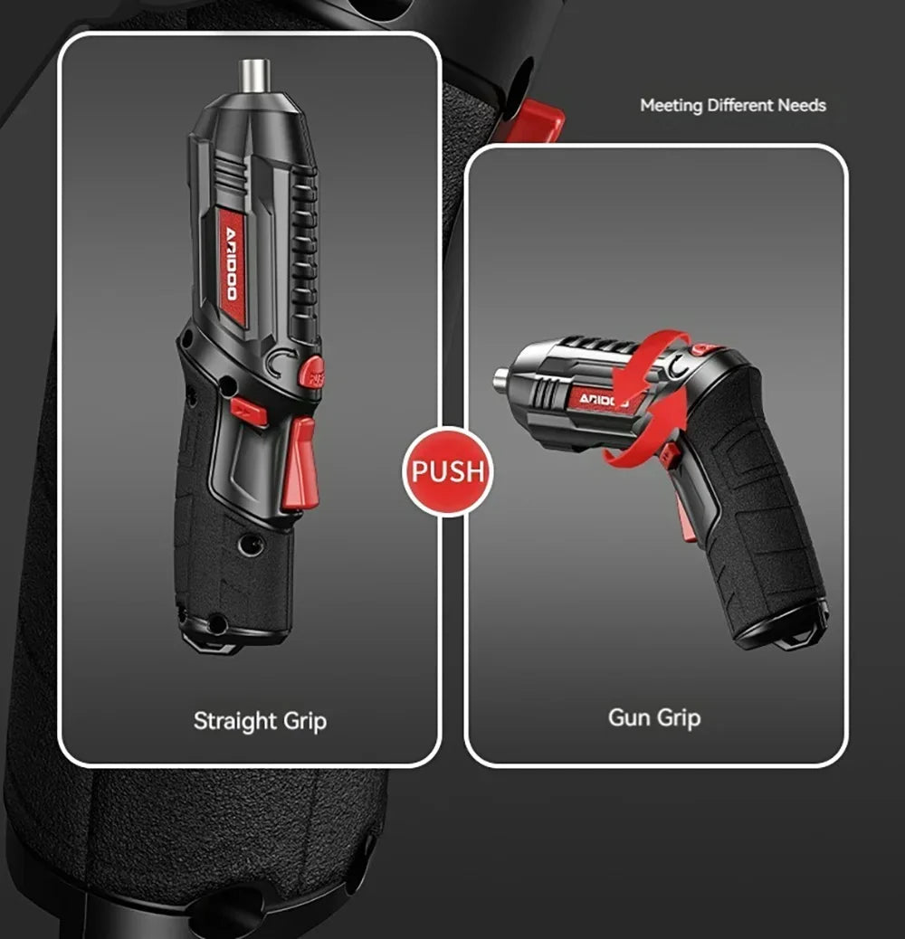Small And Powerful Battery Screwdriver Rechargeable 4.2V 6Nm 1300mAh 250rpm Screwdrivers Electric Screw Driver Screwdriver Set - Checkouts USA