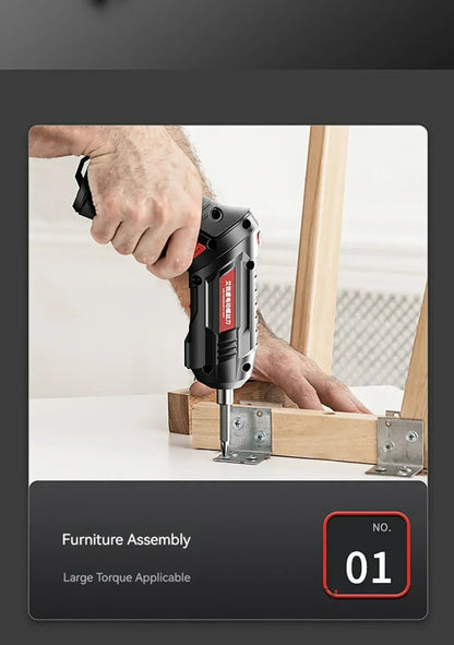 Small And Powerful Battery Screwdriver Rechargeable 4.2V 6Nm 1300mAh 250rpm Screwdrivers Electric Screw Driver Screwdriver Set - Checkouts USA