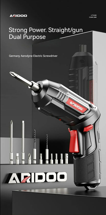 Small And Powerful Battery Screwdriver Rechargeable 4.2V 6Nm 1300mAh 250rpm Screwdrivers Electric Screw Driver Screwdriver Set - Checkouts USA