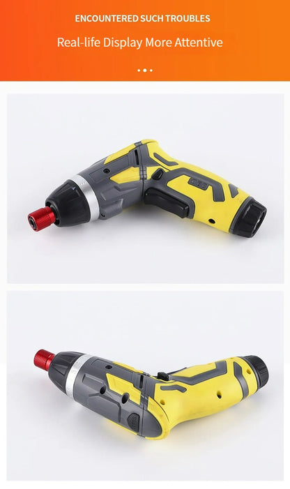 Small And Powerful Battery Screwdriver Rechargeable 4.2V 6Nm 1300mAh 250rpm Screwdrivers Electric Screw Driver Screwdriver Set - Checkouts USA