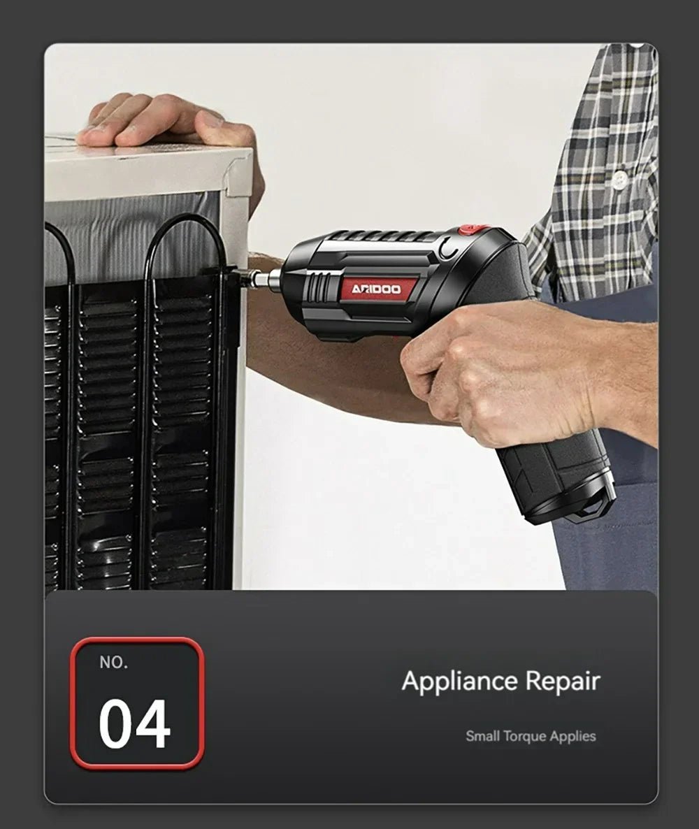 Small And Powerful Battery Screwdriver Rechargeable 4.2V 6Nm 1300mAh 250rpm Screwdrivers Electric Screw Driver Screwdriver Set - Checkouts USA