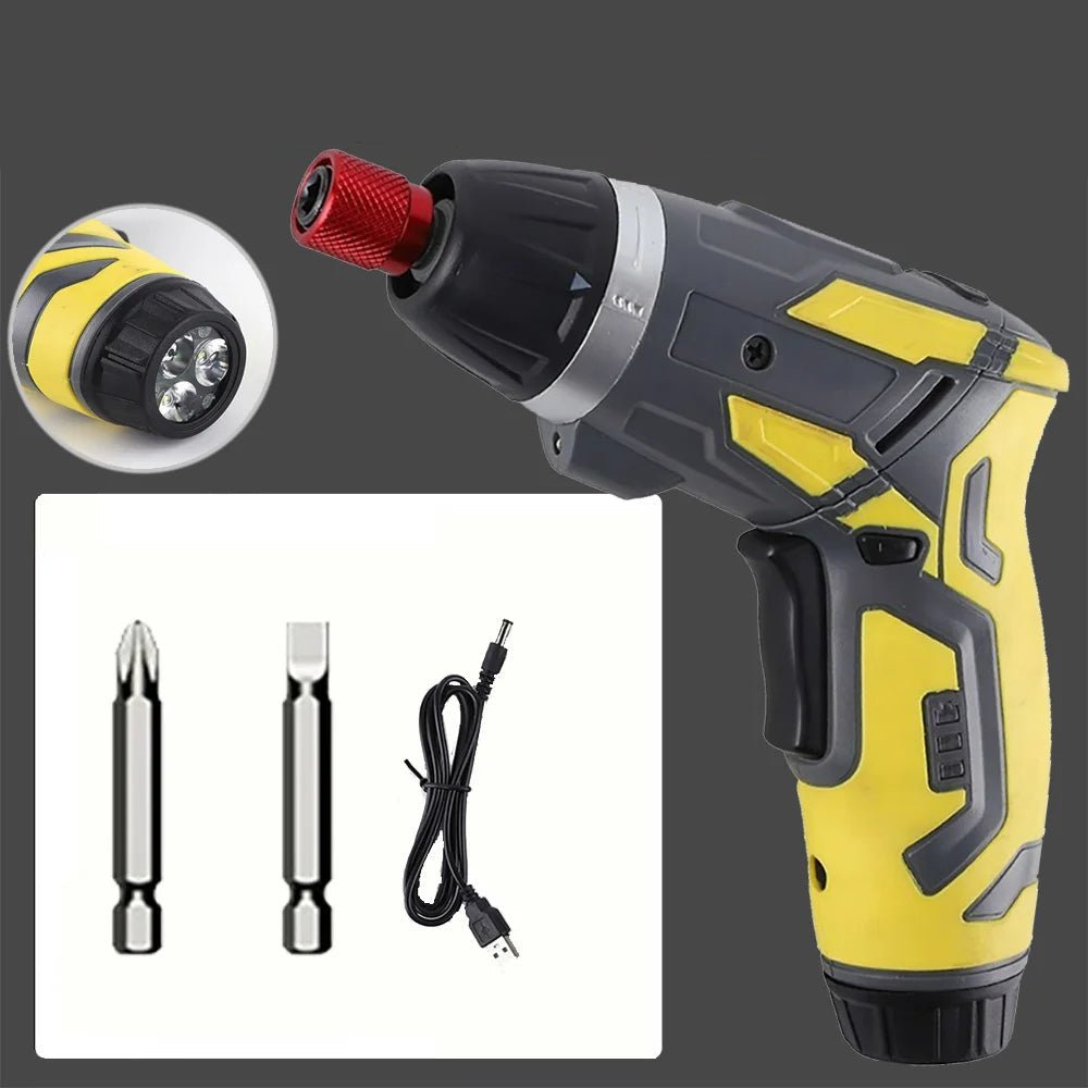 Small And Powerful Battery Screwdriver Rechargeable 4.2V 6Nm 1300mAh 250rpm Screwdrivers Electric Screw Driver Screwdriver Set - Checkouts USA