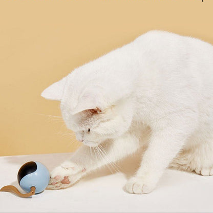 Smart Cat Toy USB Rechargeable Kitten Automatic Ball Toys Electric Jumping Ball Self Rotating Toys For Cat Kitten Dog Puppy Kids - Checkouts UK