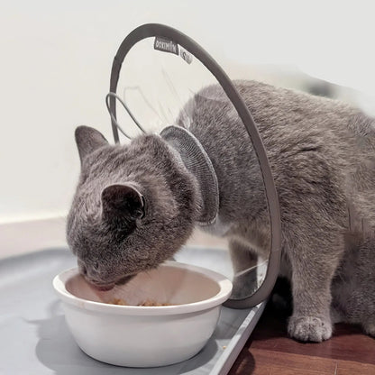Soft Cat Recovery Collar Protective Adjustable Pet Cone Collar For After Surgery Comfortable Lightweight Elizabethan Collar - Checkouts UK