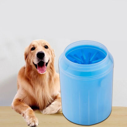 Soft Silicone Material Pet Foot Wash Cup, Cat and Dog Foot Cleaner, Portable Massage, Bath Cleaning Supplies - Checkouts UK