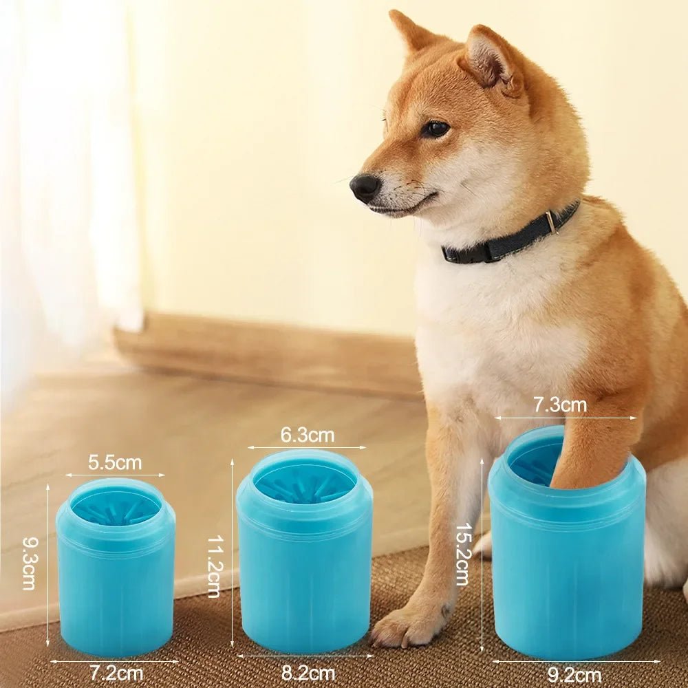 Soft Silicone Material Pet Foot Wash Cup, Cat and Dog Foot Cleaner, Portable Massage, Bath Cleaning Supplies - Checkouts UK