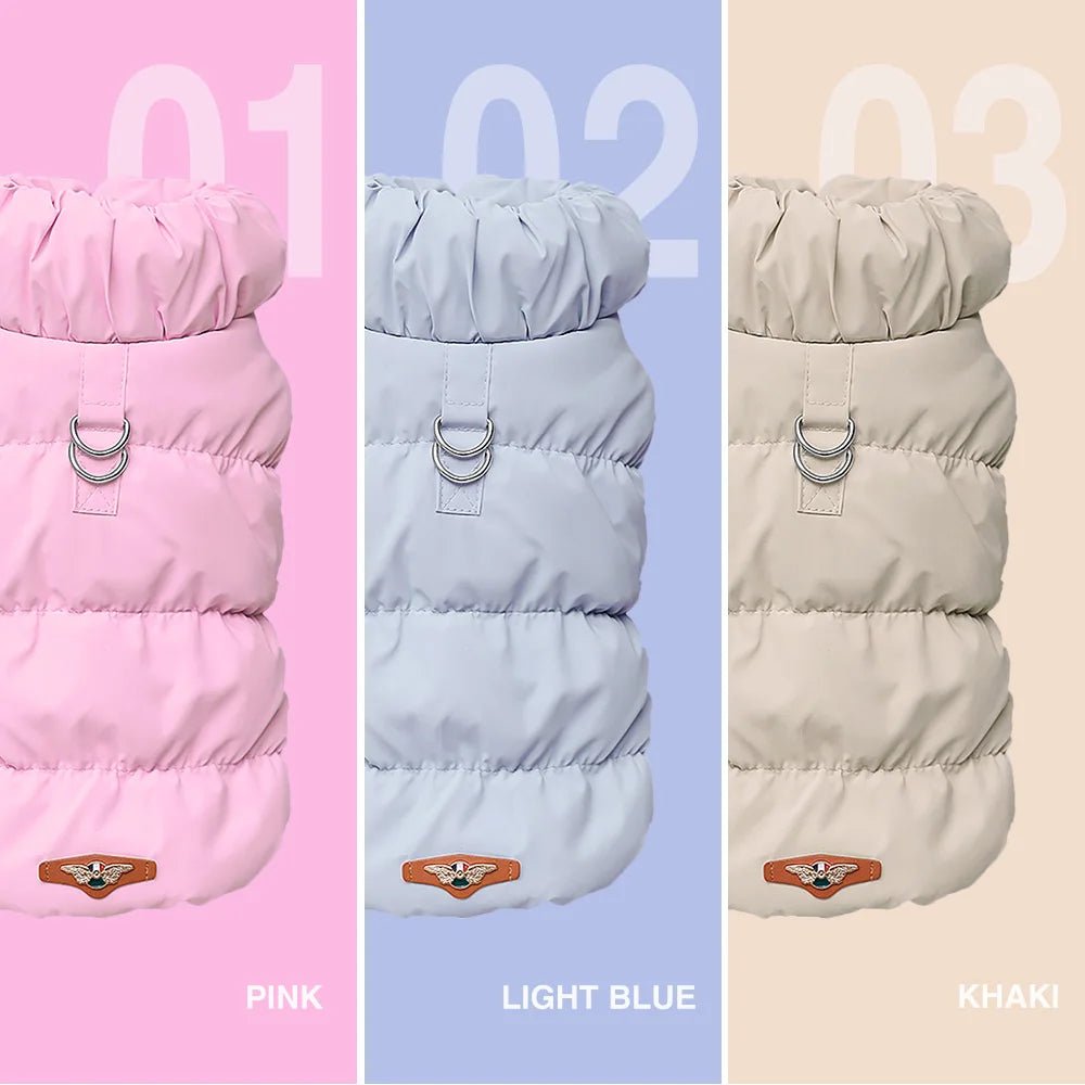 Soft Warm Dog Clothes Winter Padded Puppy Cat Coat Jacket For Small Medium Dogs Chihuahua French Bulldog Poodle Vest Pet Outfit - Furbury