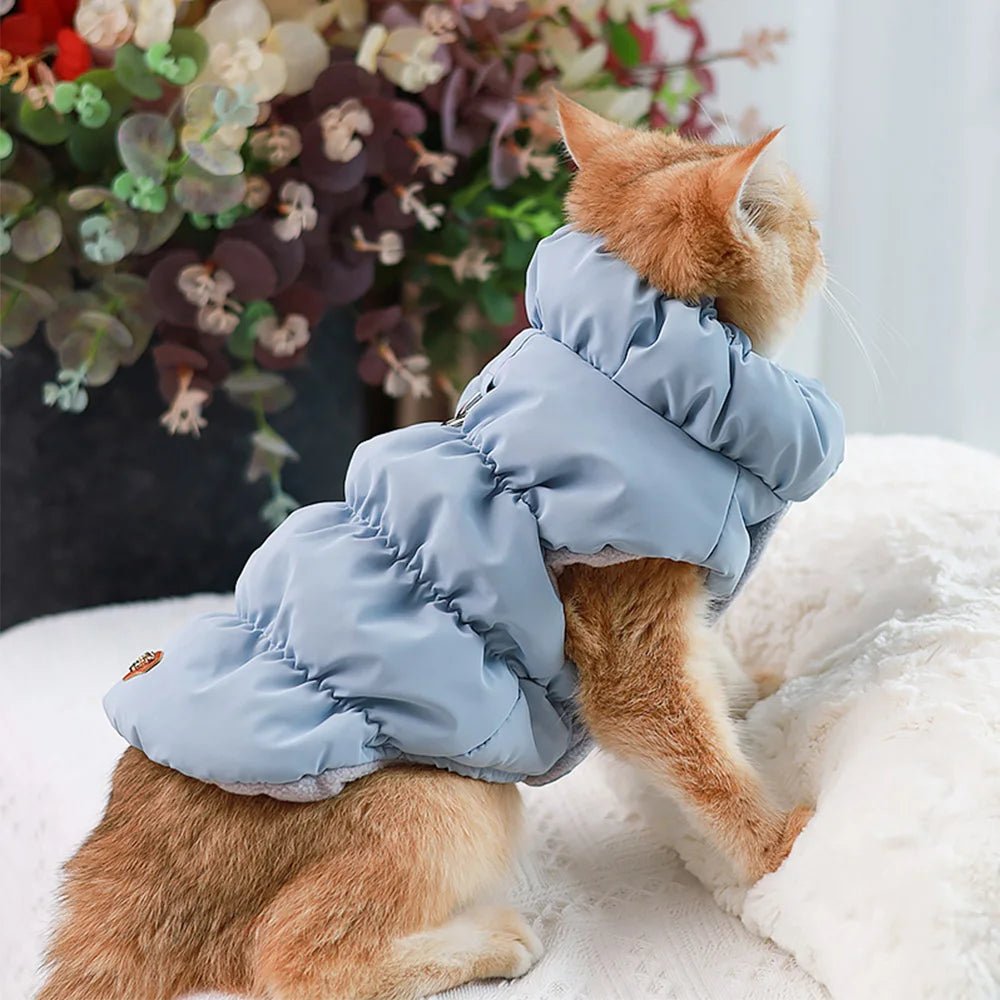 Soft Warm Dog Clothes Winter Padded Puppy Cat Coat Jacket For Small Medium Dogs Chihuahua French Bulldog Poodle Vest Pet Outfit - Furbury