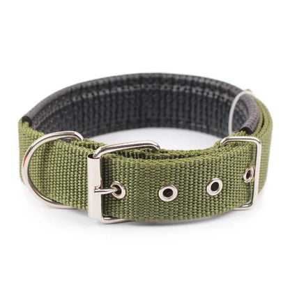 Solid Dog Collars Nylon Dog Collar For Small Medium Large Dogs Teddy Keji Pitbull Bulldog Beagle - Checkouts UK