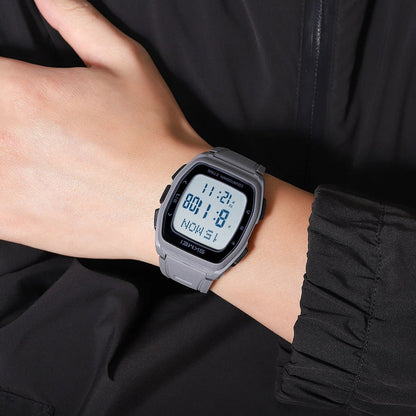 Sport Digital Wristwatch For Men Women Chrono Count Down Timer Watch World Time Waterproof Electronic Watches Reloj Hombre - Checkouts USA