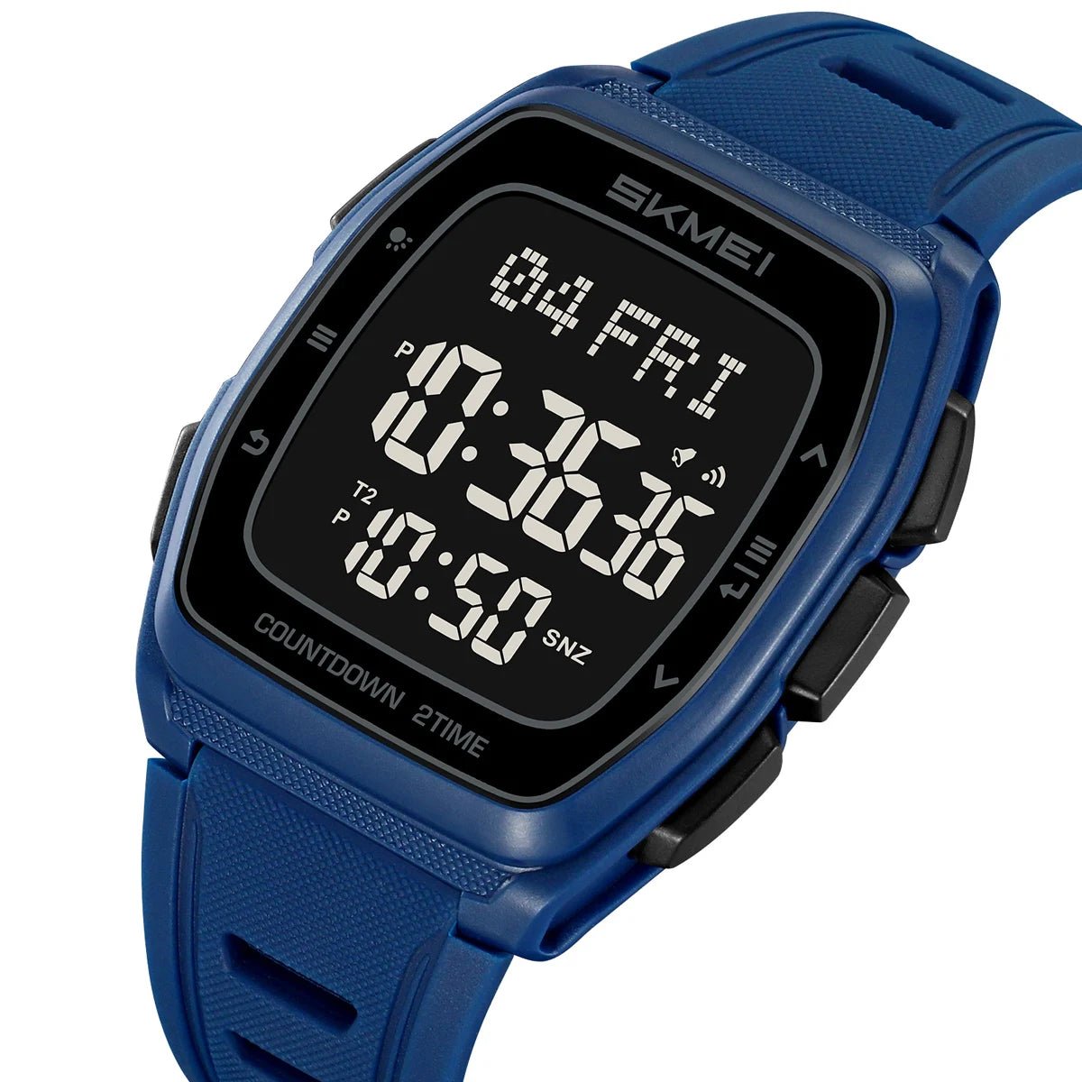 Sport Digital Wristwatch For Men Women Chrono Count Down Timer Watch World Time Waterproof Electronic Watches Reloj Hombre - Checkouts USA