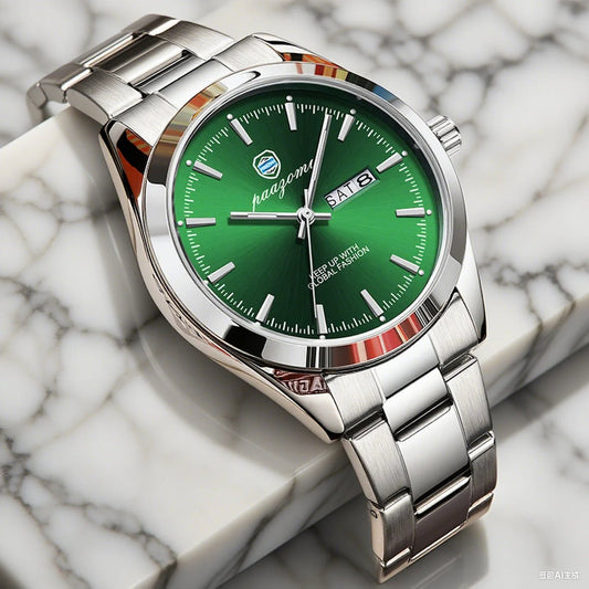 Top Fashion Male Quartz Watch Waterproof Luminous Date Stainless Steel Men Business Luxury Men's Watches Reloj 2025 - Checkouts USA