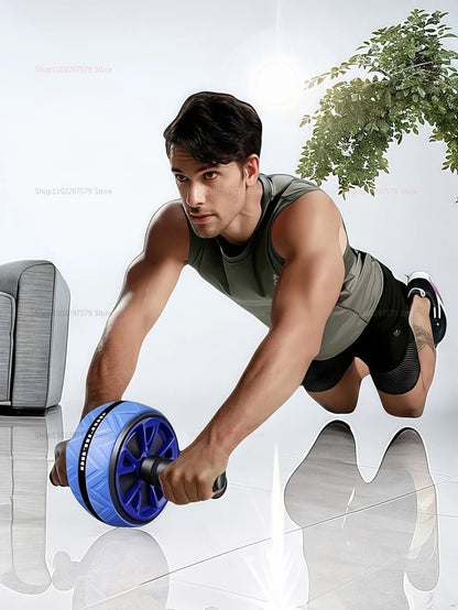 Universal Sports Fitness Ab Roller for Men Women Silent Abdominal Wheel for Core Toning Slimming and Belly Fat Burn Exercises - Checkouts USA