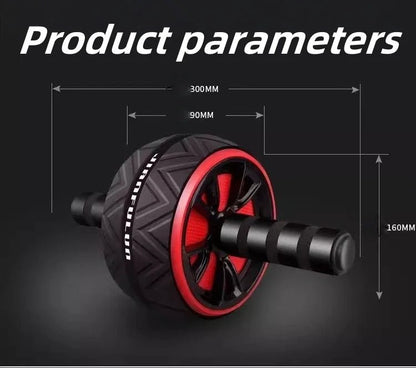 Universal Sports Fitness Ab Roller for Men Women Silent Abdominal Wheel for Core Toning Slimming and Belly Fat Burn Exercises - Checkouts USA